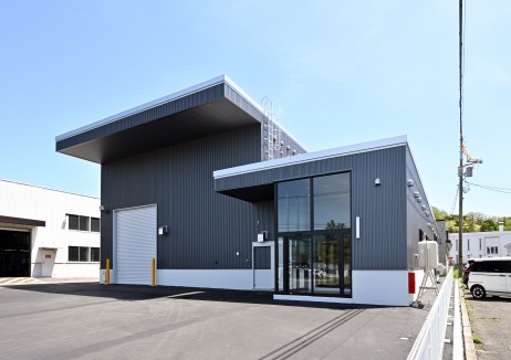 トヨタモビリティパーツ株式会社様 北海道統括支社室蘭営業所事務所兼倉庫新築工事